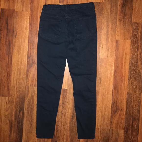 Zara girls casual collection navy skinny 13/14 - Picture 6 of 10